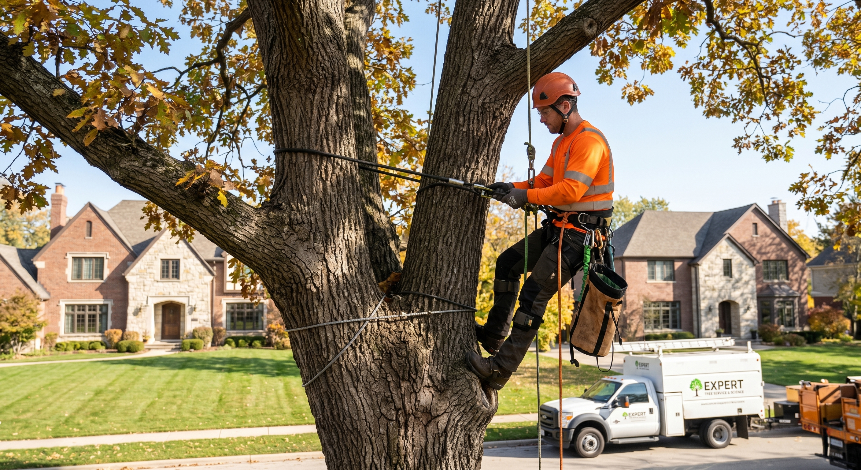 Cabling and tree support